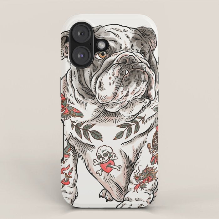 Chubbs the Bulldog iPhone Case Gallery Image 1