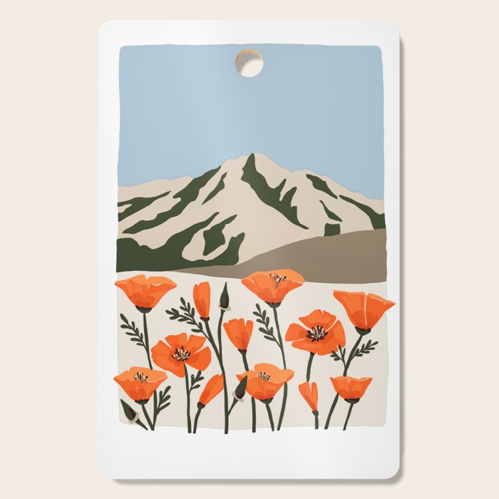 Marin County Print Cutting Board Gallery Image 1