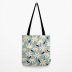 Drifting Daisies #2 - blue orange Tote Bag Gallery Image 2