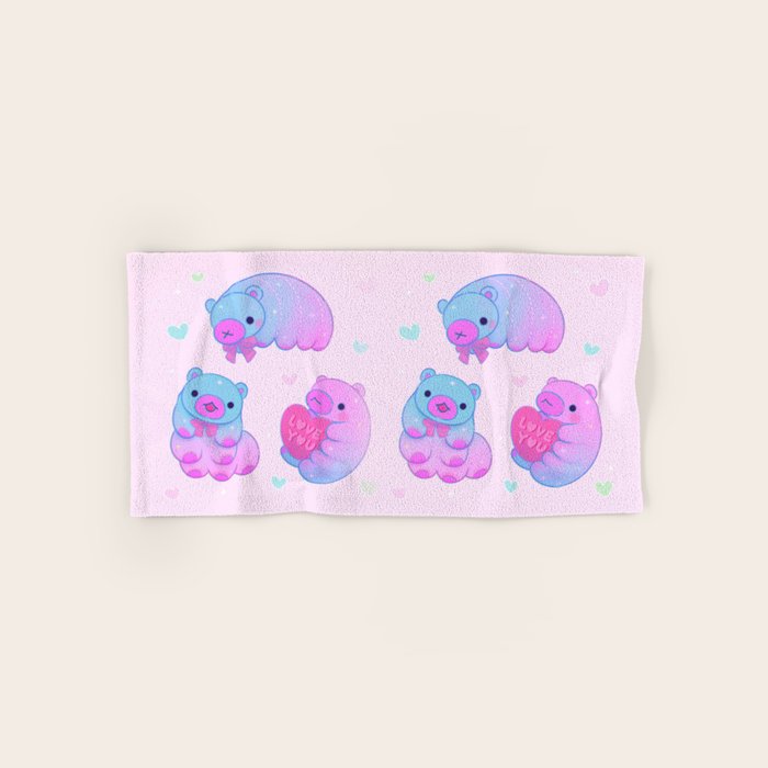 Tardi bear Bath Towel Gallery Image 1