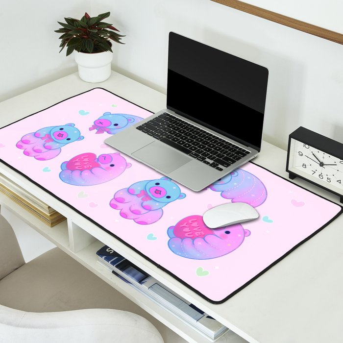 Tardi bear Desk Mat Gallery Image 2