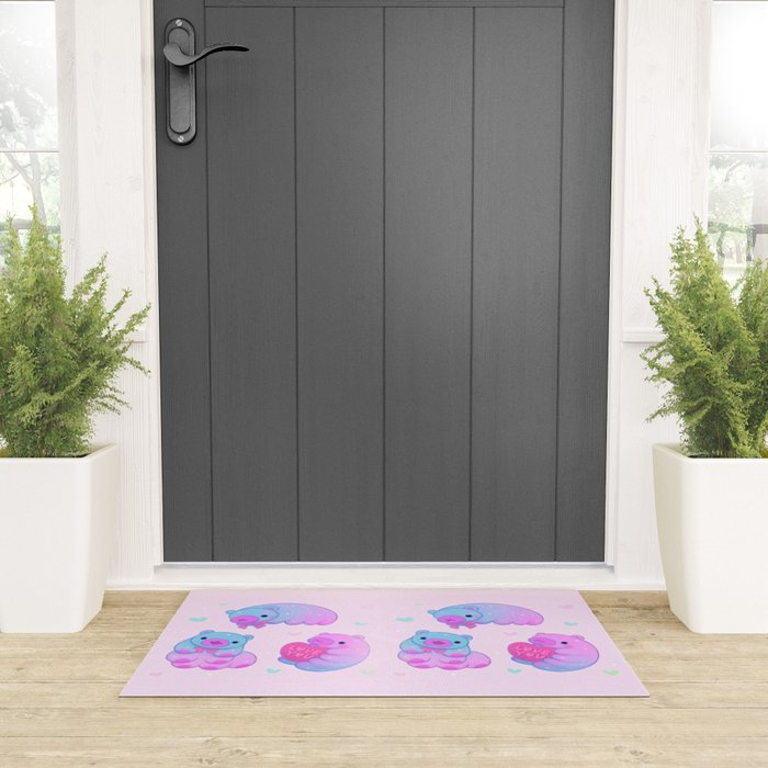Tardi bear Welcome Mat Gallery Image 3