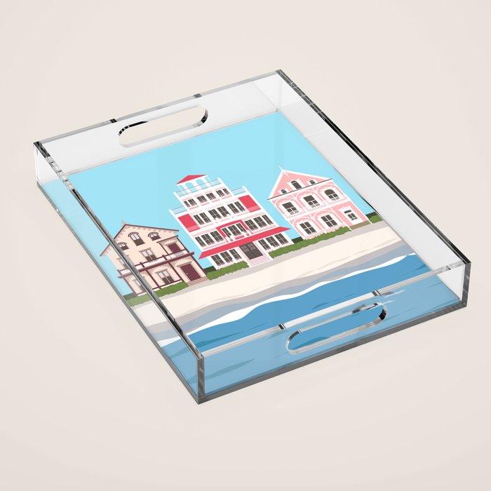 Cape May Summer Acrylic Tray Gallery Image 1
