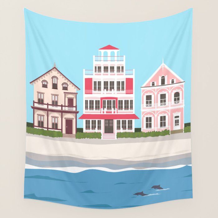 Cape May Summer Wall Tapestry Gallery Image 4