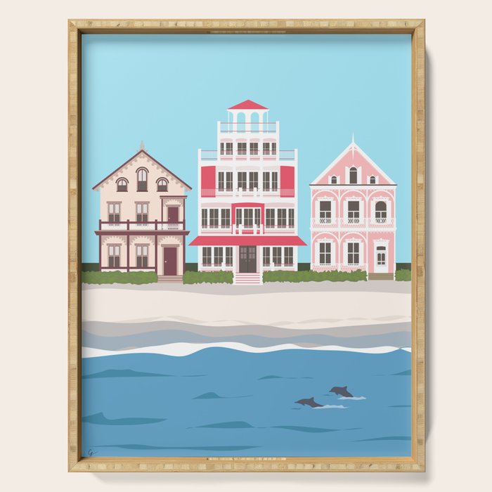 Cape May Summer Serving Tray Gallery Image 1