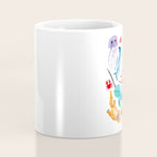 Ocean Creatures - Sea Animals Characters - Watercolor Coffee Mug Gallery Image 4