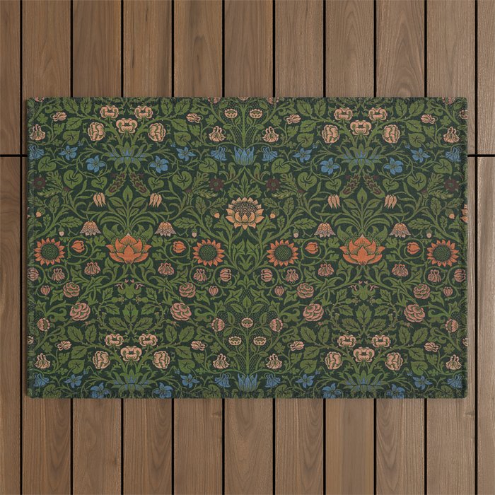 William morris Outdoor Rug Gallery Image 1