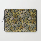 Floral Meadow In Spring Green II Laptop Sleeve Gallery Image 1