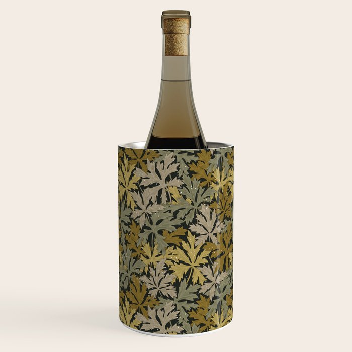 Floral Meadow In Spring Green II Wine Chiller Gallery Image 2