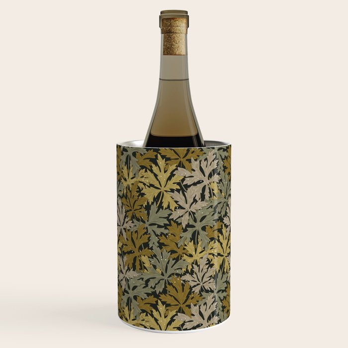 Floral Meadow In Spring Green II Wine Chiller Gallery Image 1