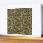 Floral Meadow In Spring Green II Wall Mural Gallery Image 2
