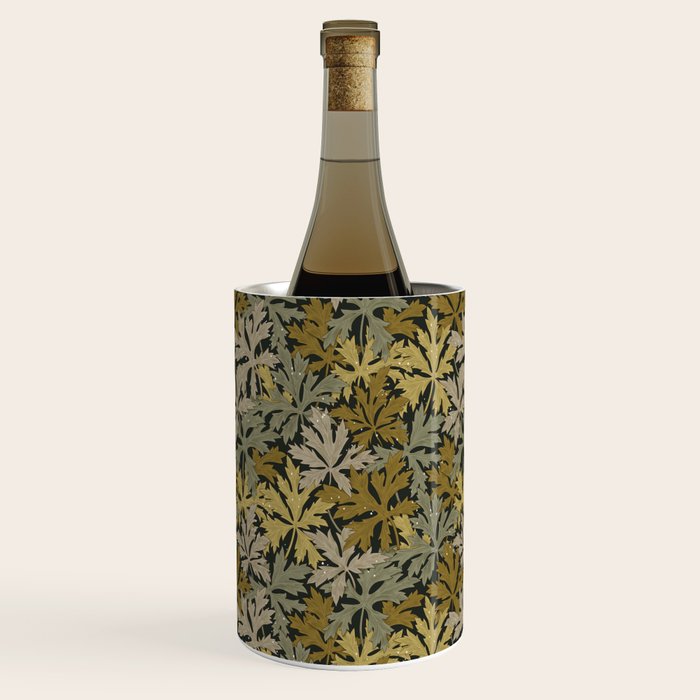 Floral Meadow In Spring Green II Wine Chiller Gallery Image 3