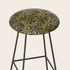 Floral Meadow In Spring Green II Stool Gallery Image 2