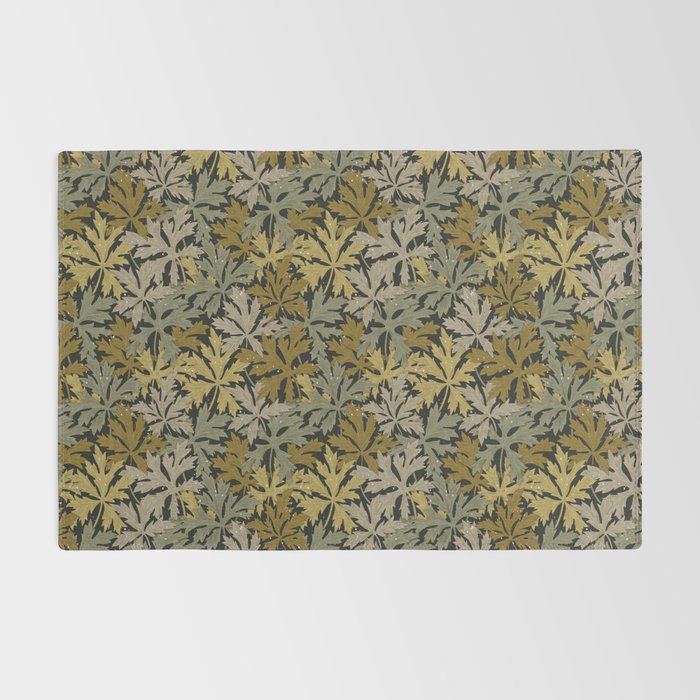 Floral Meadow In Spring Green II Rug Gallery Image 2