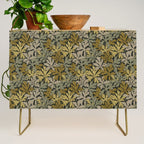 Floral Meadow In Spring Green II Credenza Gallery Image 1