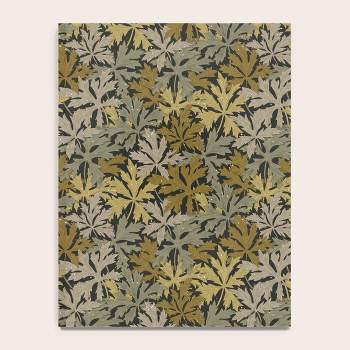 Floral Meadow In Spring Green II Notebook Gallery Image 4