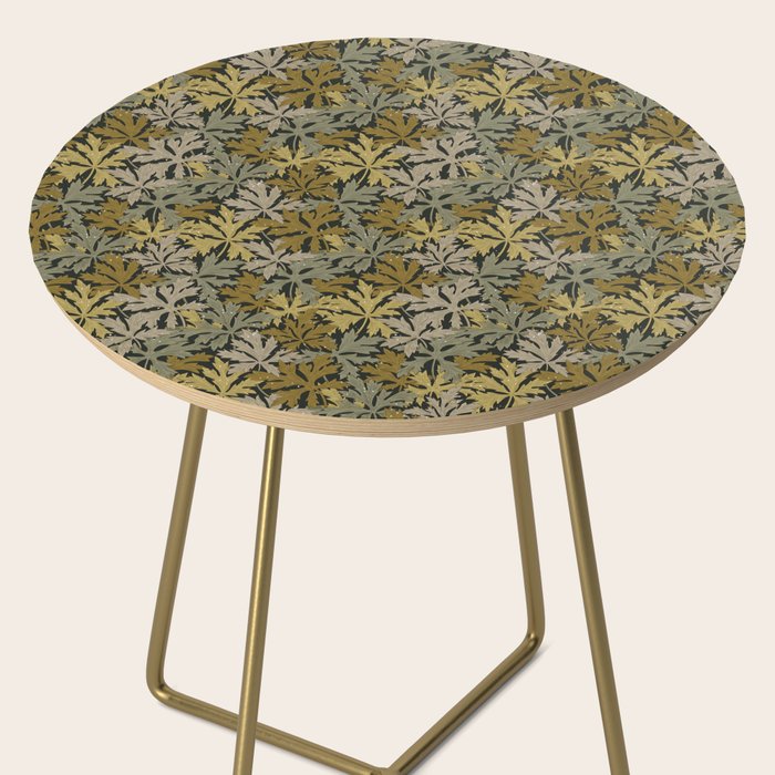Floral Meadow In Spring Green II Side Table Gallery Image 2