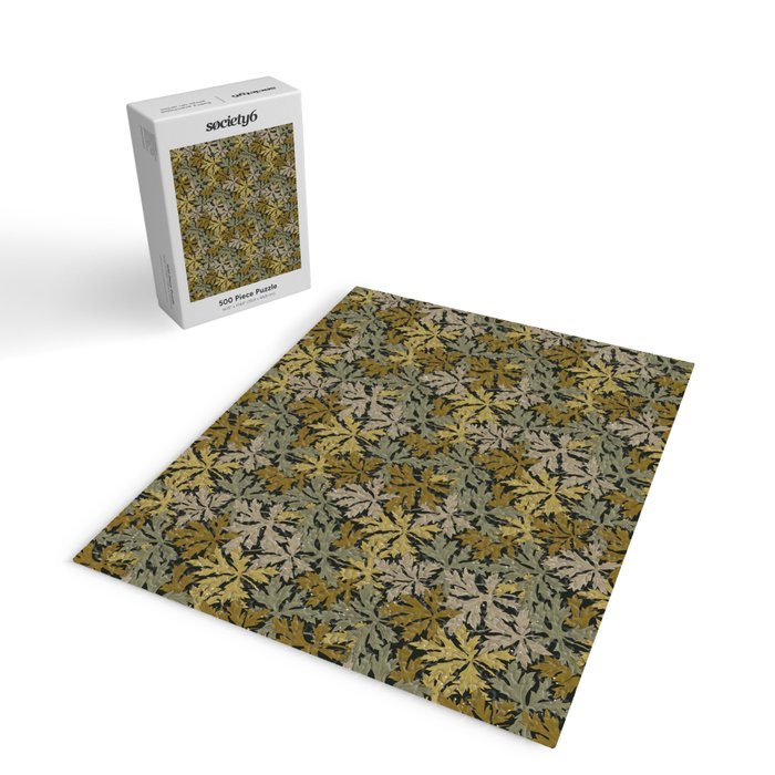 Floral Meadow In Spring Green II Jigsaw Puzzle Gallery Image 2