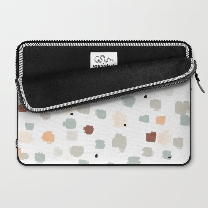 Bloom Field - Peach Laptop Sleeve Gallery Image 2