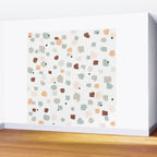Bloom Field - Peach Wall Mural Gallery Image 2