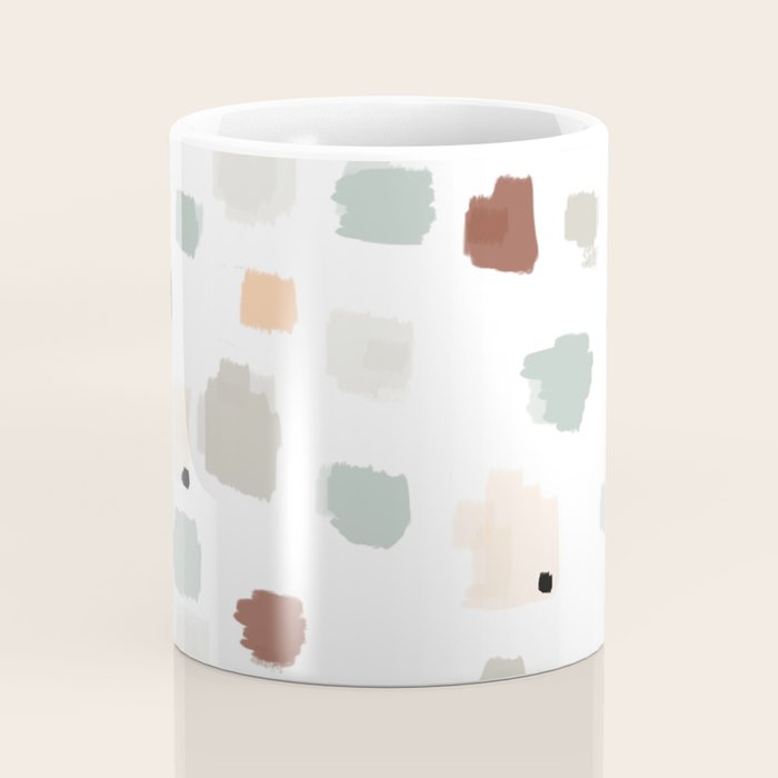 Bloom Field - Peach Coffee Mug Gallery Image 4