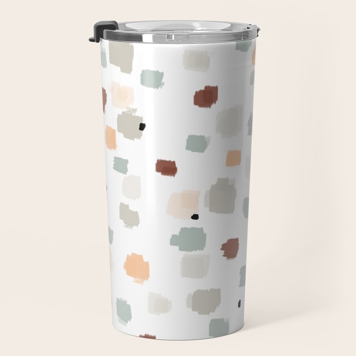 Bloom Field - Peach Travel Mug Gallery Image 3