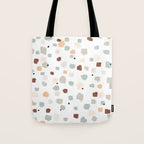 Bloom Field - Peach Tote Bag Gallery Image 1