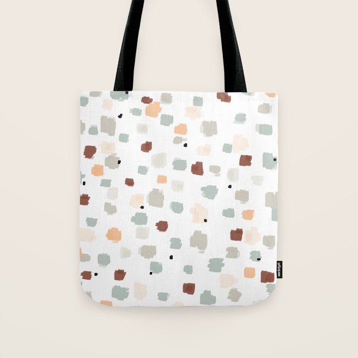 Bloom Field - Peach Tote Bag Gallery Image 1