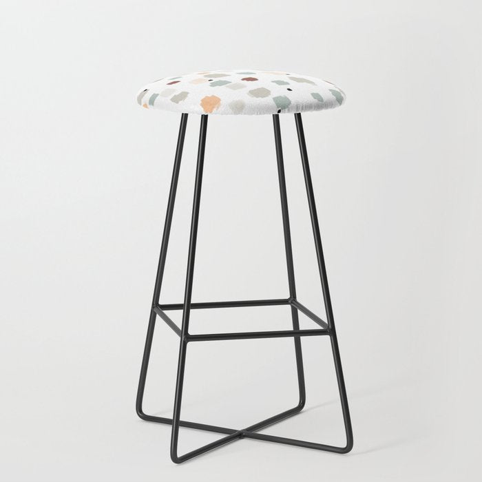 Bloom Field - Peach Stool Gallery Image 1