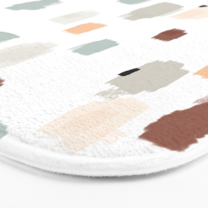 Bloom Field - Peach Bath Mat Gallery Image 3