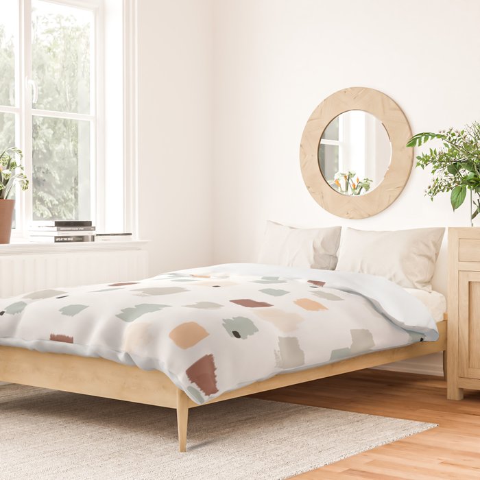 Bloom Field - Peach Duvet Cover Gallery Image 2