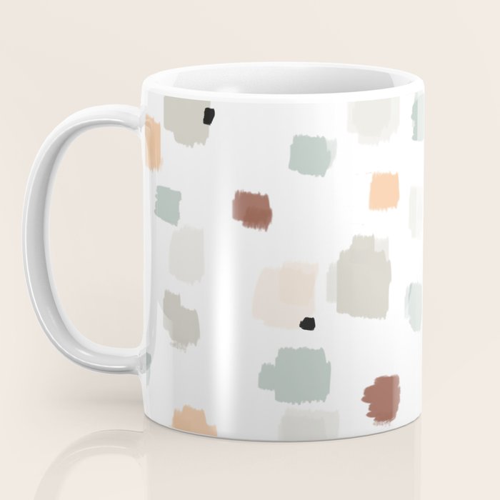 Bloom Field - Peach Coffee Mug Gallery Image 3
