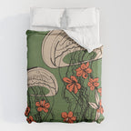 Floral Jellyfishes 2 Duvet Cover Gallery Image 6