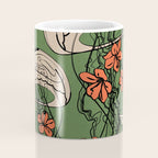 Floral Jellyfishes 2 Coffee Mug Gallery Image 4