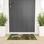 Floral Jellyfishes 2 Welcome Mat Gallery Image 3