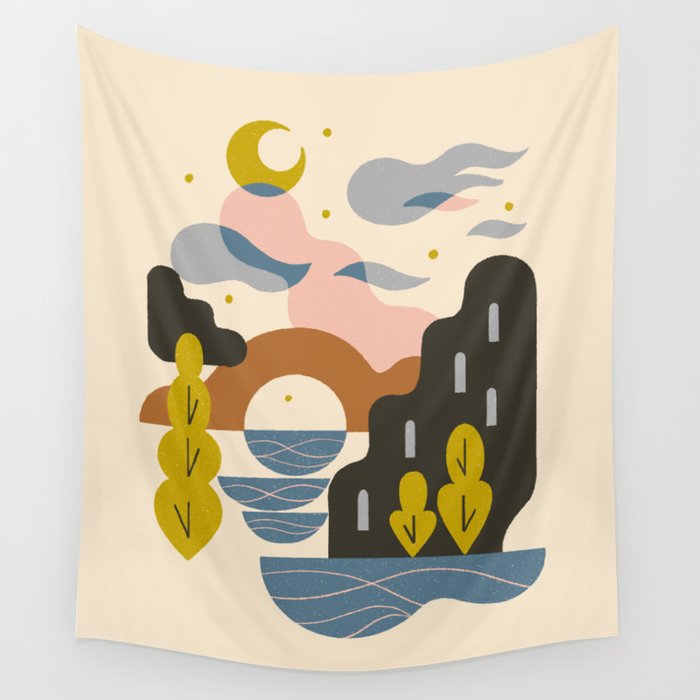 A Restful Place Wall Tapestry Gallery Image 4