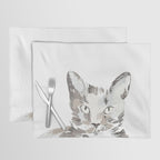 Minimalist Line Art Cat Placemat Gallery Image 1