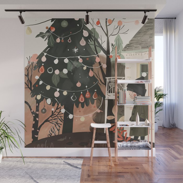Little Joys of Winter Wall Mural Gallery Image 1