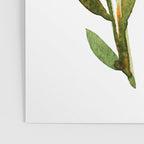 Simple watercolor flowers - blue and sap green Poster Gallery Image 3