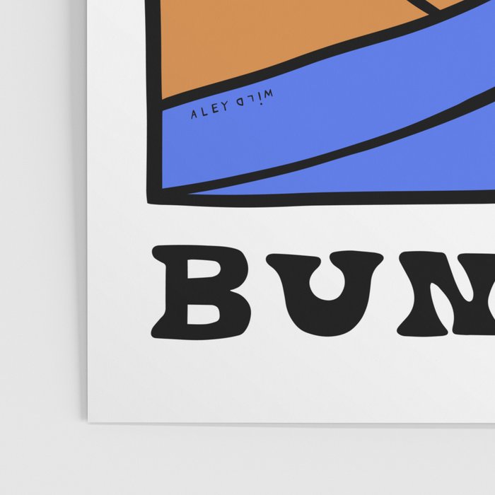 Sun's Out Buns Out (with Lettering) Poster Gallery Image 3