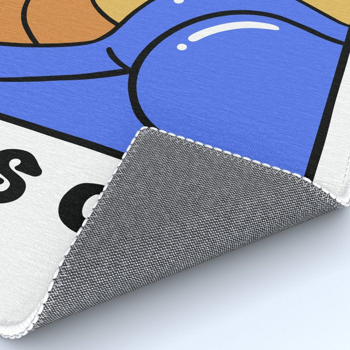 Sun's Out Buns Out (with Lettering) Rug Gallery Image 4