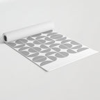 Mid Century Modern Geometric 04 Grey Yoga Mat Gallery Image 2