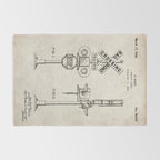Railroad Crossing Patent - Train Crossing Art - Antique Rug Gallery Image 2