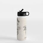 Railroad Crossing Patent - Train Crossing Art - Antique Water Bottle Gallery Image 1
