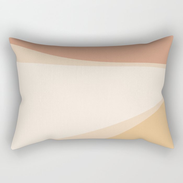 Minimalist Plant Abstract XCIV Rectangular Pillow Gallery Image 1