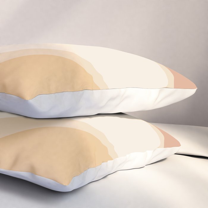 Minimalist Plant Abstract XCIV Pillow Sham Gallery Image 3