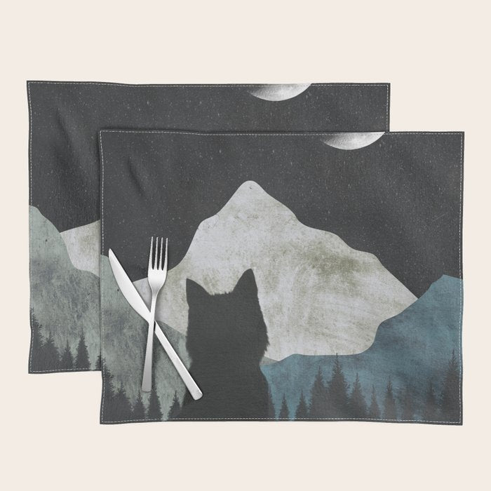 Black Cat 2 Placemat Gallery Image 1