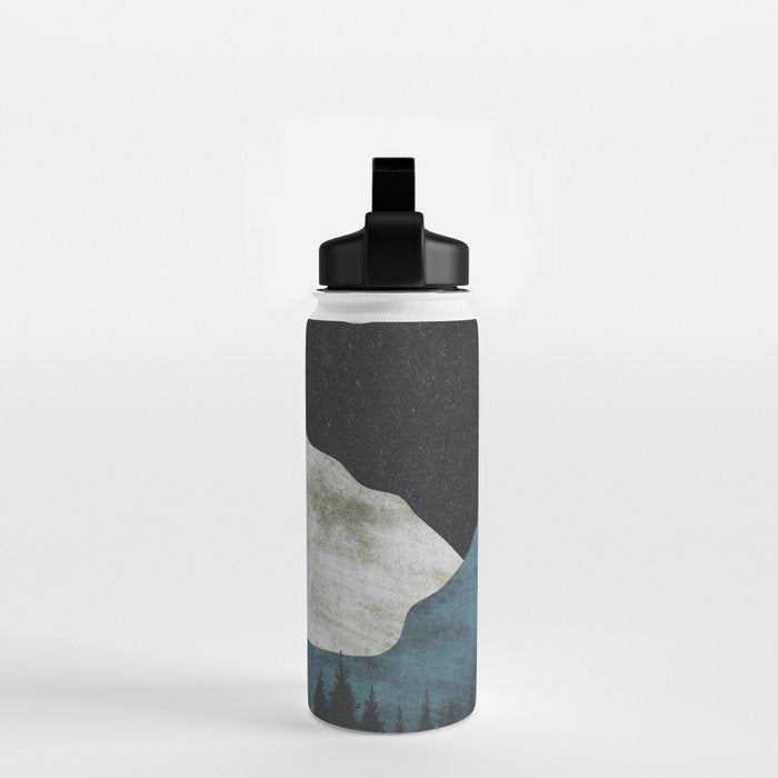 Black Cat 2 Water Bottle Gallery Image 2