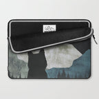 Black Cat 2 Laptop Sleeve Gallery Image 2
