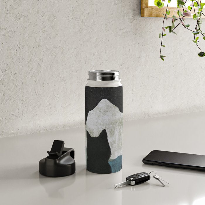 Black Cat 2 Water Bottle Gallery Image 4